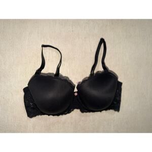 Victoria Secret women’s black dream angel lined Demi wired laced bra